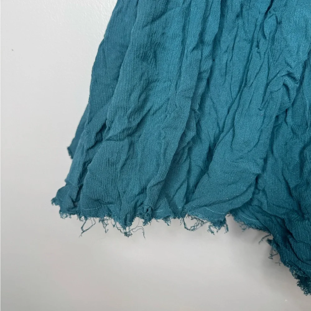 Free people Teal cut out Dress - Picture 6 of 8
